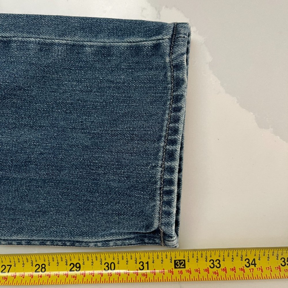 AllSaints Mens Blue Cigarette Jeans W34 - Picture 7 of 7